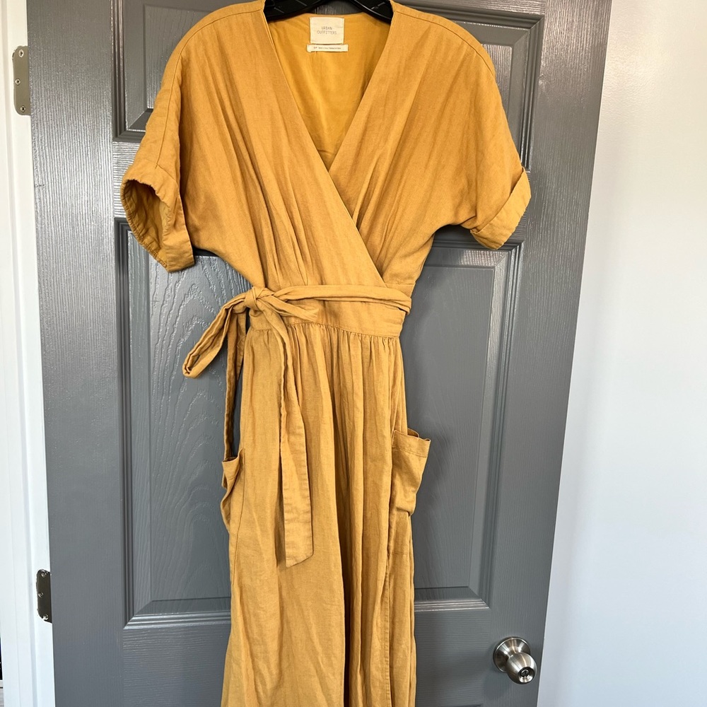 UO Wrap dress with pockets